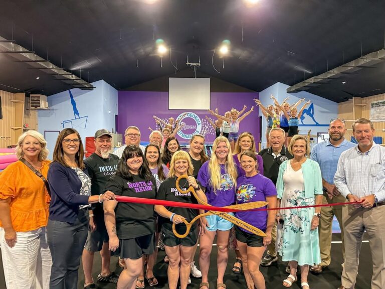 Ribbon Cutting for North Georgia Reign Gymnastics Center