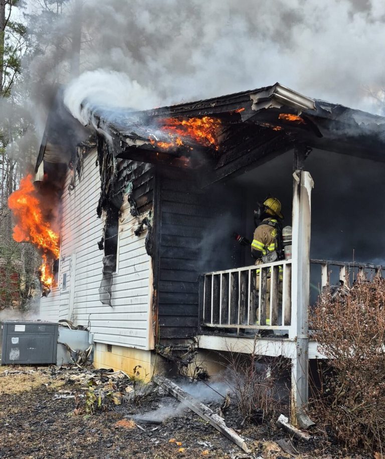 Structure fire destroys home in Union County